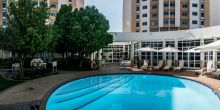 Pool at Garden Court Sandton Sun, Johannesburg, South Africa