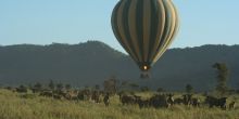 Grumeti Reserves Hot Air Balloon Safari Launch Site, Serengeti Grumeti Reserve, Tanzania