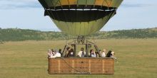 Grumeti Reserves Hot Air Balloon Safari Launch Site, Serengeti Grumeti Reserve, Tanzania