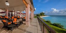 Enjoy the stunning ocean vistas from the outdoor lounge at Hideaway of Nungwi Resort & Spa, Zanzibar, Tanzania