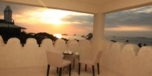 Private dining at Mashariki Palace, Stone Town, Zanzibar, Tanzania