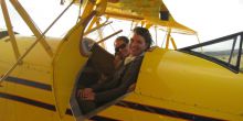 Lewa Scenic Biplane Tour, Lewa Conservancy, Kenya