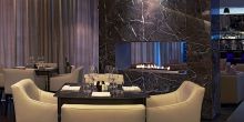The lounge area at Queen Victoria Hotel, Cape Town, South Africa