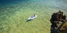 Azura Qualiea  Kayaking around the island