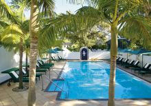 The pool at Grande Roche, Paarl, South Africa