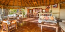 Lagoon Camp bar and lounge