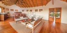 Bar & Lounge at Tau Pan Camp, Central Kalahari Game Reserve, Botswana