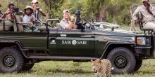 Leopard at Sabi Sabi photo by progolf