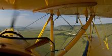 Lewa Scenic Biplane Tour, Lewa Conservancy, Kenya
