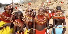 Local Masai at Sasaab