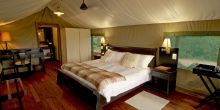 Bedroom at Stanleys Camp, Okavango Delta, Botswana