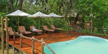 Pool at Stanleys Camp, Okavango Delta, Botswana
