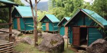 Camping in Marojejy National Park, Madagascar