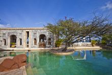 The pool at The Majlis, Lamu Island, Kenya