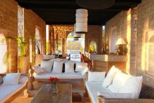 The pool bar at The Majlis, Lamu Island, Kenya