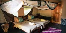 Murchison River Lodge - Tent Bedroom