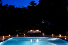 The pool at Ngorongoro Farm House, Karatu, Tanzania
