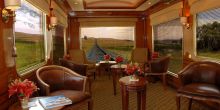The observation car on The Blue Train, Pretoria, South Africa