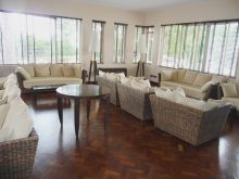 Lounge area at Lake Victoria Hotel, Entebbe, Uganda (Mango Staff photo)