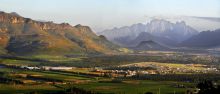 The mountain views at Grande Roche, Paarl, South Africa