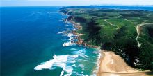 The beautiful coastline at Pezula Resort and Spa, Knysna, South Africa