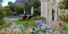 Pool views at River Manor