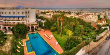 El Minzah Hotel aerial view