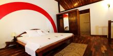 Bedroom at Andasibe Hotel, Andasibe National Park, Madagascar