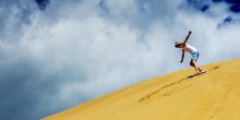Sandboarding