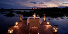 Deck at night