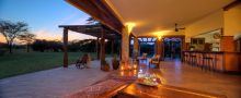 The veranda at Hogmead, Nairobi, Kenya