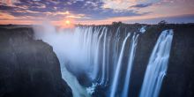 Vic Falls from above