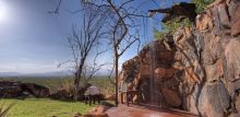 View from shower- Elsas Kopje, Meru National Park, Kenya